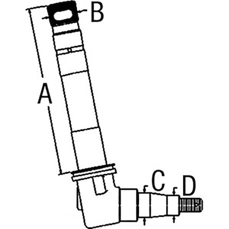 Aftermarket RH Spindle Fits Ford New Holland TC25 TC29 TC30 TC33 1320 1520 SBA330301950